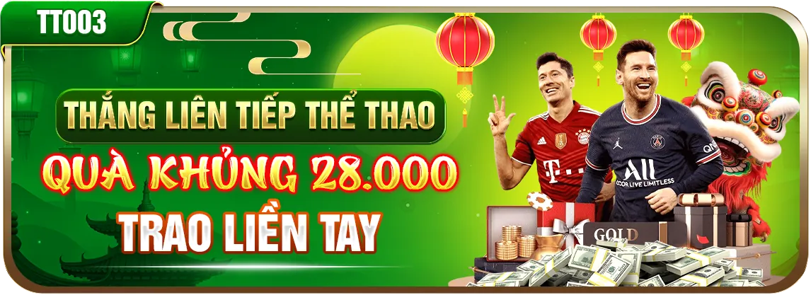Khuyến mãi chào mừng thành viên mới 3win